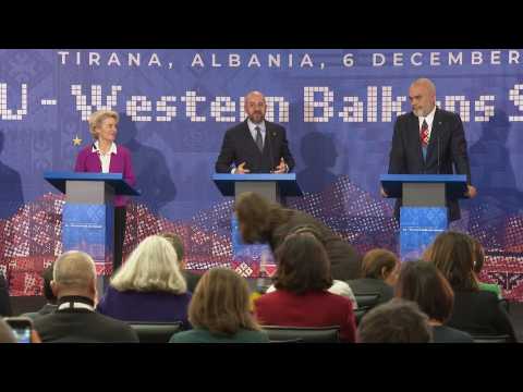 Future 'more safe and prosperous' with Western Balkans in EU: Michel