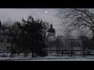 Frosty weather in Kyiv as temperatures plunge in Ukrainian capital