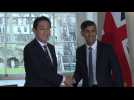 British PM Sunak welcomes Japanese PM Kishida in London