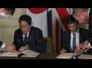 British PM Sunak and Japanese PM Kishida sign major defence deal
