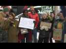 Greta Thunberg attends 'Fridays for Future' demo in Davos