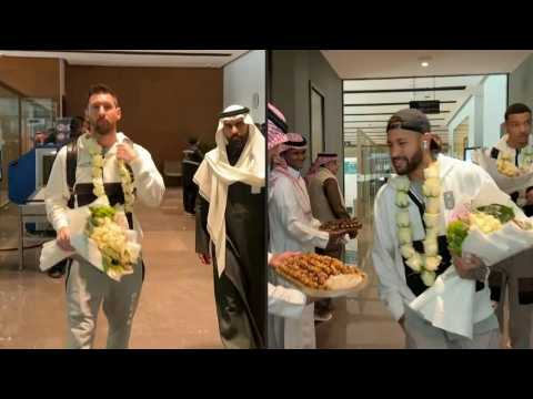 PSG players arrive in Riyadh ahead of friendly with Al Nassr, Al Hilal select