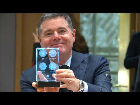 Eurozone finance ministers hold Brussels meeting