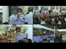 Thailand: Prime Minister Prayut Chan-O-Cha attends funerals of nursery massacre victims