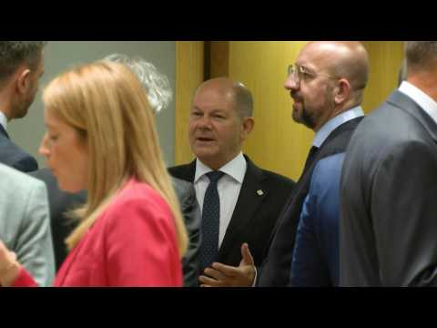 EU leaders meet in Brussels to discuss energy and Ukraine