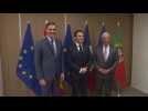 French, Spanish and Portuguese leaders meet in Brussels ahead of summit