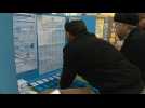 Israelis prepare polling station in Hebron for their fifth election