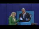 Former Israeli Prime Minister Netanyahu votes in Jerusalem