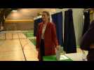 Prime Minister Mette Frederiksen votes in tight Denmark election