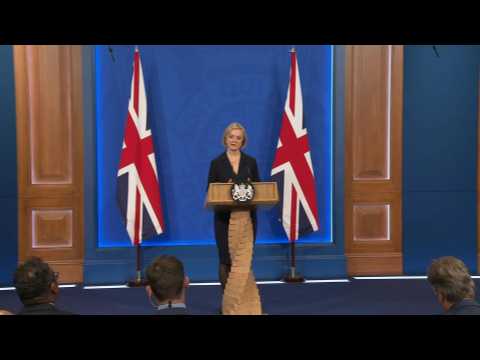 UK PM Truss says 'absolutely determined' to deliver economic growth plan