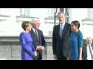 German President Steinmeier welcomes Spain's Royal Couple