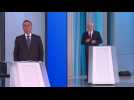 Brazil: presidential candidates Bolsonaro and Lula arrive on stage before final debate