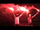 Lula's supporters celebrate election victory in Sao Paulo