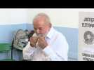 Presidential candidate Lula casts his ballot in Brazil runoff