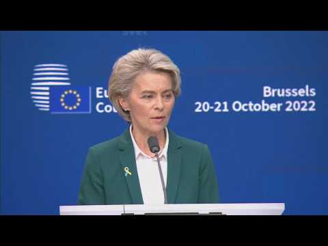 EU plans 1.5bn euros per month in aid to Ukraine, says Von der Leyen