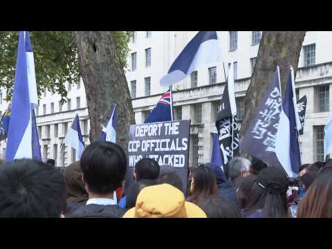 UK: pro-democracy for Hong Kong protester attack galvanises London demonstrators