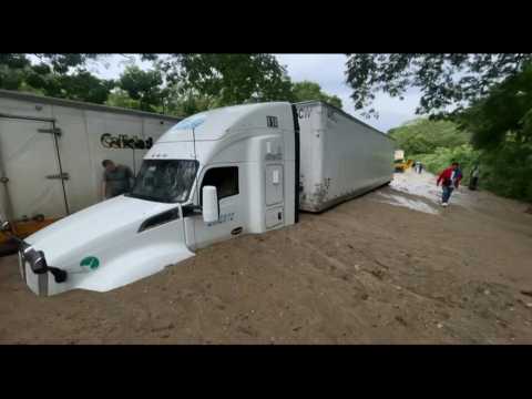 Hurricane Roslyn batters Mexico: damage in San Quintin