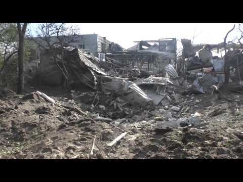 Aftermath of Russian strike on car dealership in Zaporizhzhia