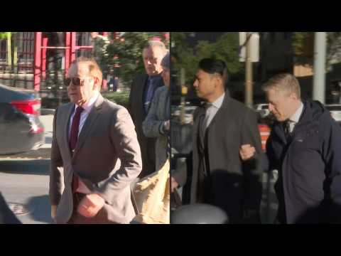US actor Kevin Spacey arrives at court over sexual assault charge