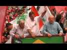 Lula holds last campaign rally on the eve of Brazil's runoff