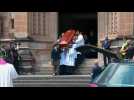 Protesters chant 'go to hell Pell' as late Australian cardinal's casket leaves cathedral