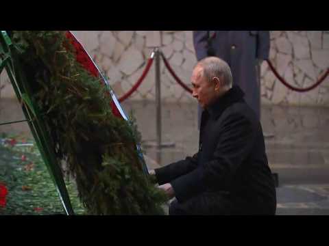 Putin leads commemorations on 80th anniversary of Soviet victory at the Battle of Stalingrad