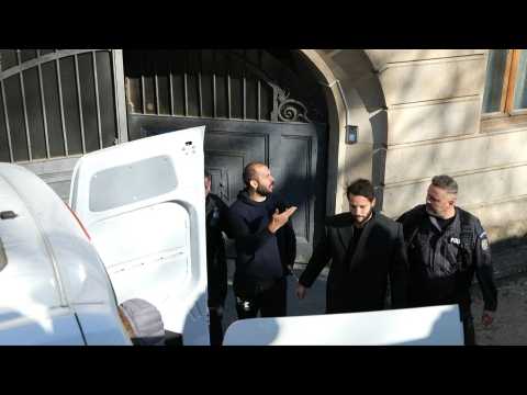 'You'll soon find out the truth': Tate brothers leave court in Romania after hearing