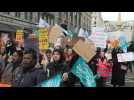 Thousands of teachers and workers protest in London in biggest walkout of a decade