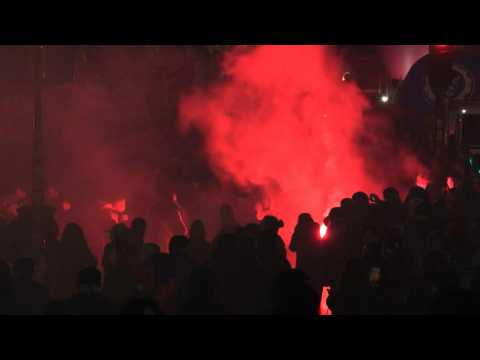 Police, protesters clash at pension reform protest in Paris