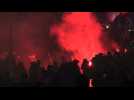 Police, protesters clash at pension reform protest in Paris