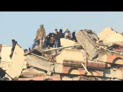 Turkey: Rescuers search rubble after deadly earthquake in Antalya