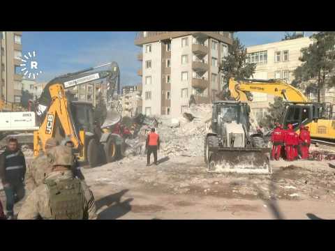 Turkish rescuers scramble to find quake survivors in Sanliurfa