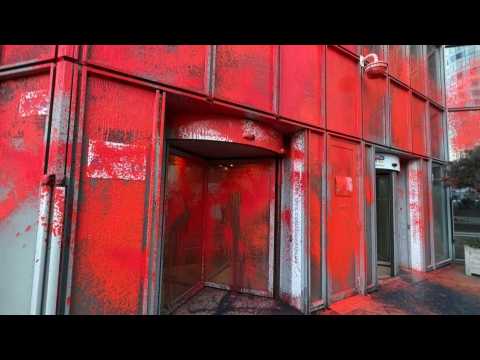 TotalEnergies Paris headquarters targeted by environmental activists