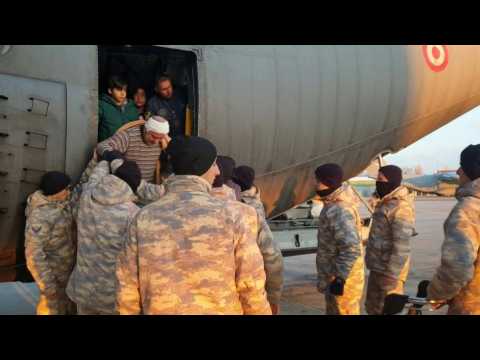 Turkish air force planes evacuate injured to Ankara