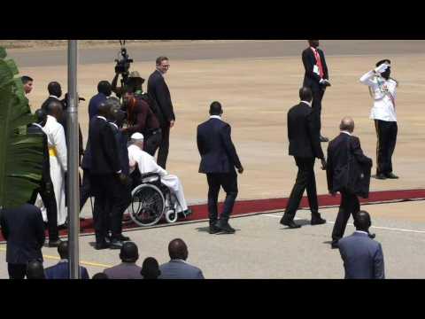 Pope Francis leaves South Sudan after three-day visit