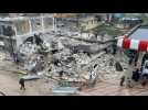Rescuers search for survivors under rubble in Syria's Idlib