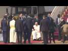 Pope Francis lands in South Sudan