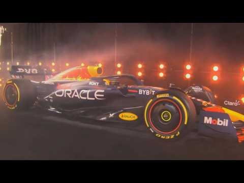 Red Bull Formula 1 team unveils new car for the 2023 season