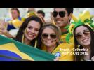 Goals in 3D - Brazil VS Columbia (2:1) 