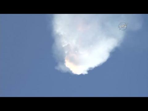 SpaceX rocket explodes after launch