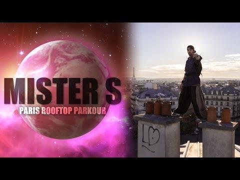 Paris rooftop parkour, Yoann Zephyr Leroux avec Mister S