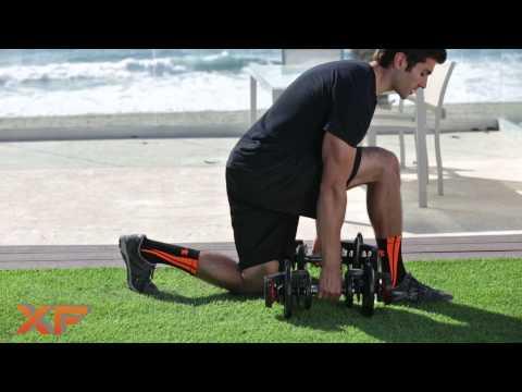 Dumbbell Front Lunge by XF