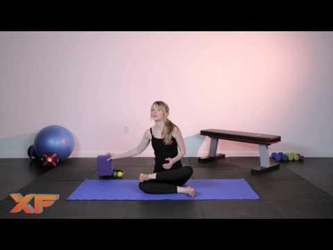 Yoga Double Pigeon Pose by XF