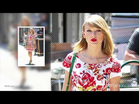 Celebrity Luxe for Less  Taylor Swift's Flirty Florals