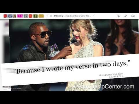 Kanye West Slams Taylor Swift in Leaked Audio