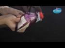 Watch video of Looking For An Efficient Way To Easily Conserve A Bag Of Grated Cheese, For Example? Well Look No Further!  We Have The Solution. 
To Do This You Will Need :
-the Bag You Wish To Conserve (for This Demonstration We Have A Bag Of Ground Almonds, But This Trick Will Work With Any Bag). 
- A Pair Of Scissors
- An Empty Plastic Bottle
Take The Plastic Bottle And Cut Around The Neck With The Scissors.  
Discard The Rest Of The Bottle, Then Remove The Cap From The Bottle Neck.  Twist The Opening Of The Bag,pass It Through The Neck, Then Fold The Bag Down Over The Side Of The Bottle-neck Before Screwing The Cap Back On.  
Clever, Isn't It? - Tips - How to hermetically seal a plastic bag - Label : Pratiks EN -