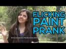 Flicking Paint - Hidden Camera Prank!