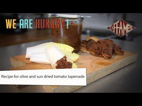 Recipe for olive and sun dried tomato tapenade, We're hungry!