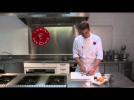 Creamy rice pudding with tropical fruit salad recipe