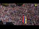 Sea of anti-govt protesters fill streets in Caracas